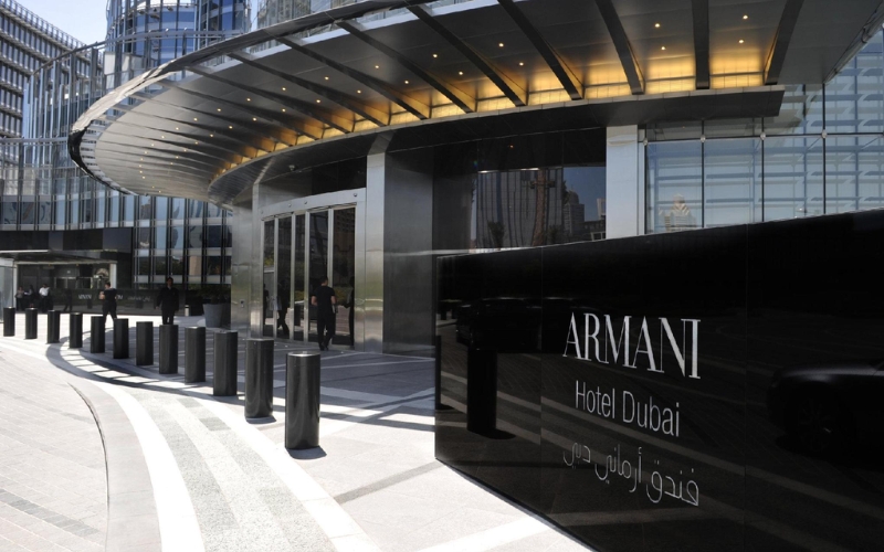 Armani Hotel in Burj